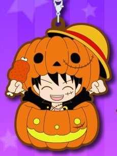 главная фотография Mugiwara Store One Piece Halloween 2018 Keychain: Luffy