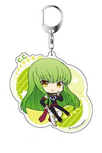 главная фотография Code Geass: Hangyaku no Lelouch III Oudou Deka Keychain PuniChara: C.C.