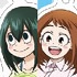 My Hero Academia Acrylic Keychain Stand: Ochaco Uraraka, Tsuyu Asui OFF