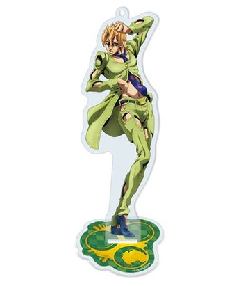 главная фотография JoJo's Bizarre Adventure Golden Wind Standing Acrylic Keychain: Fugo Pannacotta