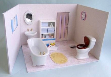 главная фотография Miniature Room Bathroom