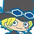 One Piece Capsule Rubber Mascot: Sabo