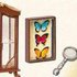 Petit Sample Miniature Black Cat Antique Shop: Butterfly