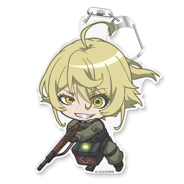 главная фотография Youjo Senki Acrylic Keychain Puni Colle!: Tanya Degurechaff Niyari Ver.