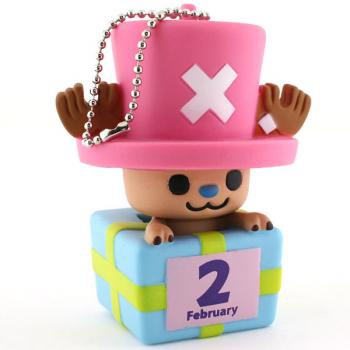 главная фотография One Piece x PansonWorks Chopper Birthday Mascot Figure Ball Chain: February