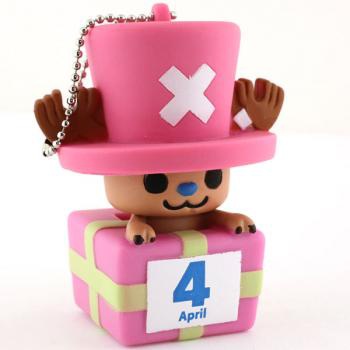 главная фотография One Piece x PansonWorks Chopper Birthday Mascot Figure Ball Chain: April