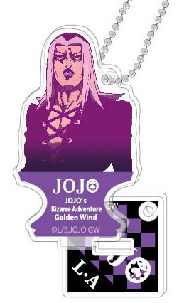 главная фотография JoJo's Bizarre Adventure Golden Wind Stand Mini Acrylic Keychain: Leone Abbacchio