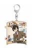 фотография Bungo Stray Dogs Dead Apple×PRINCESS CAFE Acrylic Keyholder: Osamu Dazai