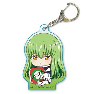 главная фотография Code Geass: Lelouch of the Rebellion Gyugyutto Acrylic Keychain: C.C.