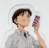 Evangelion Acrylic Smart Phone Stand Shinji Ikari