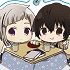 Bungo Stray Dogs Da Kotatsu Acrylic Keychain: Nakajima & Dazai