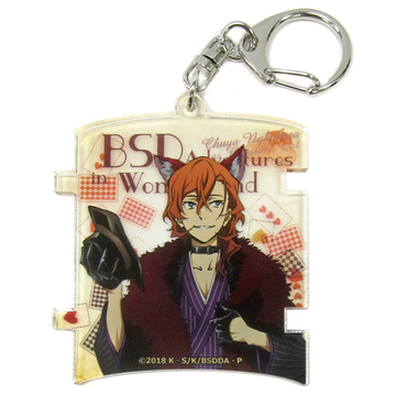 главная фотография Bungo Stray Dogs Dead Apple×PRINCESS CAFE Acrylic Keyholder: Chuuya Nakahara