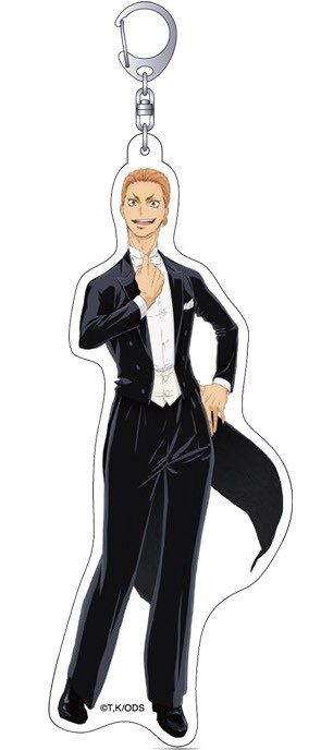 главная фотография Ballroom e Youkoso Big Acrylic Keychain: Akagi Gaju