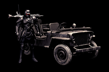 главная фотография PLAMAX MF-35 minimum factory PROTECT GEAR with Special Investigations Unit Patrol Vehicle