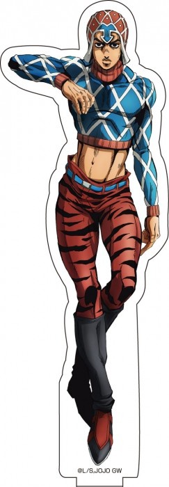 главная фотография JoJo's Bizarre Adventure Golden Wind Big Acrylic Stand: Guido Mista