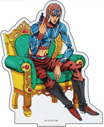 главная фотография JoJo's Bizarre Adventure Golden Wind Big Acrylic Stand: Guido Mista