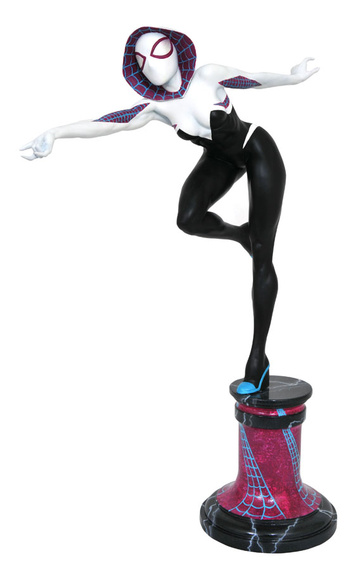 главная фотография Premier Collection Statue Masked Spider-Gwen