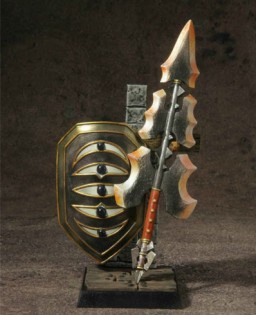 главная фотография Dragon Quest Legend Items Gallery Equipment of Metal King: Destruct Shield and Double-Edged Sword
