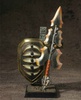 фотография Dragon Quest Legend Items Gallery Equipment of Metal King: Destruct Shield and Double-Edged Sword