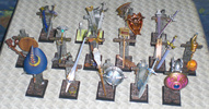 фотография Dragon Quest Legend Item Gallery Equipment of Hagure Metal: Conqueror's Axe and Evil's Shield