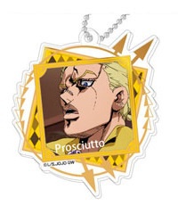 главная фотография JoJo's Bizarre Adventure Golden Wind DecoFla Acrylic Keychain Vol.2 Assassin Team: Prosciutto