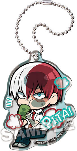 главная фотография Boku no Hero Academia Pita! Deforme ~Let's Eat!~ Acrylic Keychain: Todoroki