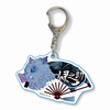 фотография Kimetsu no Yaiba Folding Fan Keychain: Inosuke