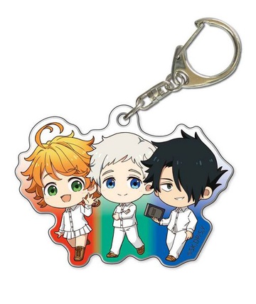 главная фотография Yakusoku no Neverland Tekutoko Acrylic Keychain: Emma & Ray & Norman