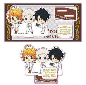 главная фотография Yakusoku no Neverland Tekutoko Acrylic Figure: Emma & Ray & Norman