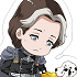 Legend of the Galactic Heroes Acrylic Keychain LOGH-12: Paul von Oberstein