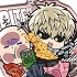 One Punch Man Pita! Deforme Acrylic Keychain: Saitama & Genos