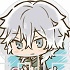 Bungo Stray Dogs Have fun! Series Acrylic Keychain Busou Tanteisha: Yukichi Fukuzawa