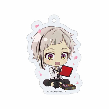 главная фотография Bungo Stray Dogs Puchichoko Trading Acrylic Keychain -Spring-: Atsushi Nakajima