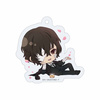 фотография Bungo Stray Dogs Puchichoko Trading Acrylic Keychain -Spring-: Osamu Dazai Kuro no Jidai Ver.