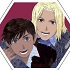 Acrylic Keychain Gankutsuou: Albert & Franz