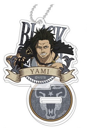 главная фотография Black Clover Stand Mini Acrylic Keychain: Yami