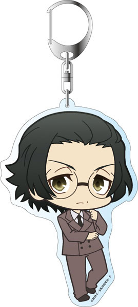 главная фотография Bungo Stray Dogs DEAD APPLE Deka Keychain PuniChara: Ango Sakaguchi