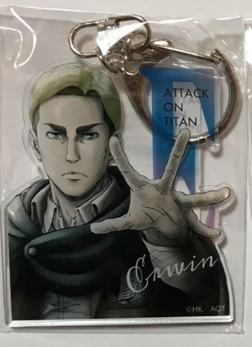 главная фотография Attack on Titan WIT Studio Acrylic Keychain: Erwin Smith 