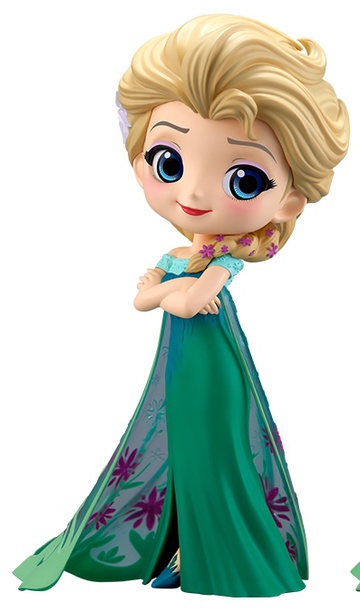 главная фотография Q Posket Disney Characters Elsa Fever Design