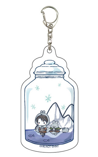 главная фотография Attack on Titan X Fantasy Aquarium 02 Graff Art Design Acrylic Keychain: Levi Ackerman