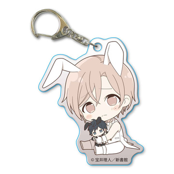 главная фотография Gyugyutto Acrylic Keychain Ten Count: Shirotani Tadaomi Bunny Ver.