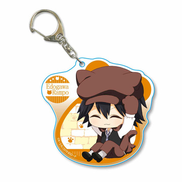 главная фотография Nekokaburi Choi Deka Acrylic Keychain Bungo Stray Dogs: Ranpo Edogawa