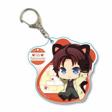 главная фотография Nekokaburi Choi Deka Acrylic Keychain Bungo Stray Dogs: Sakunosuke Oda