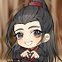 THE UNTAMED ~Chen qing ling~ Acrylic Stand Heart Q Ver.: Wei Wuxian