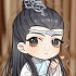 THE UNTAMED ~Chen qing ling~ Acrylic Stand Heart Q Ver.: Lan Wangji