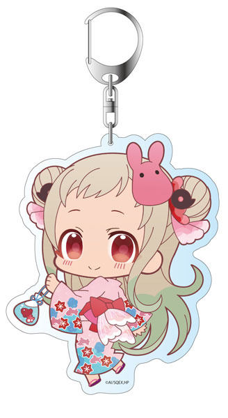 главная фотография Jibaku Shounen Hanako-kun Deka Keychain PuniChara: Nene Yashiro Yukata ver.