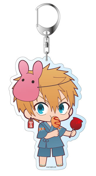 главная фотография Jibaku Shounen Hanako-kun Deka Keychain PuniChara: Kou Minamoto Yukata ver.