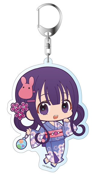 главная фотография Jibaku Shounen Hanako-kun Deka Keychain PuniChara: Aoi Akane Yukata ver.