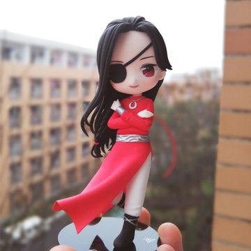 главная фотография Tian Guan Ci Fu Polymer Clay Figure Hua Cheng