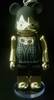 фотография One Piece Film Gold Be@rbrick Keychain: Monkey D. Luffy Golden Ver.